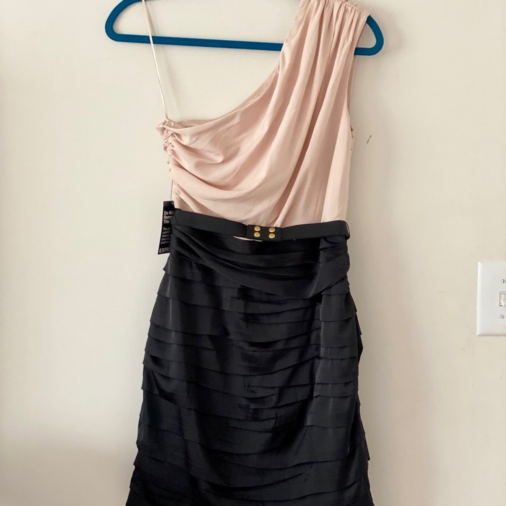 NWT Express one shoulder dress